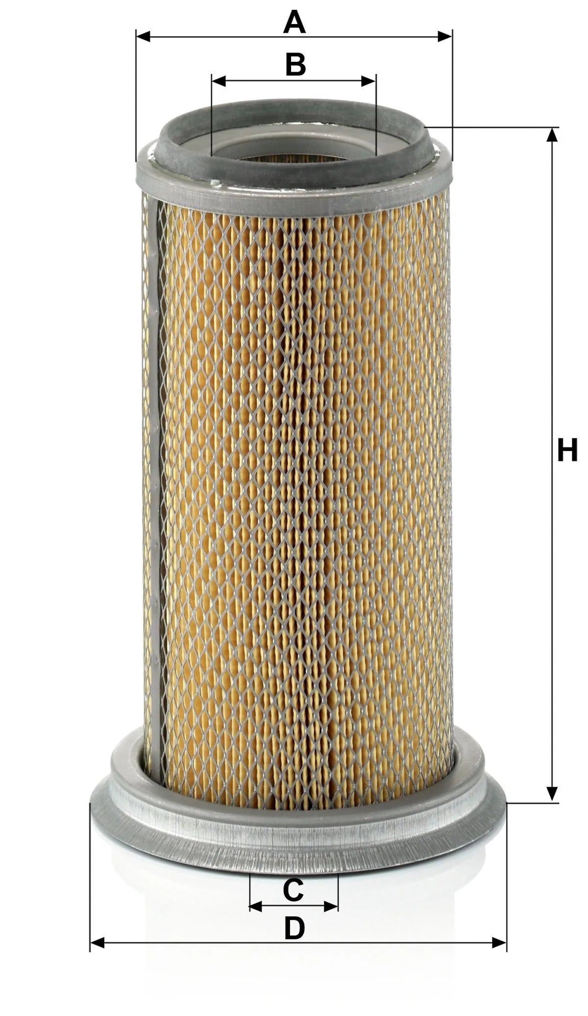 Filtru Aer Mann-Filter pentru Land Rover Discovery 1/Range Rover - C14168