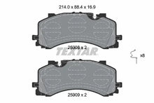 Set placute frana, frana disc Textar pentru Audi - 2590801
