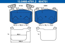 Placute frana DB C253/X253 2,0-3,0 d 15-23 TRW pentru Mercedes-Benz - 13.0460-4701.2