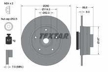 Disc frana Textar pentru Renault - 92291003