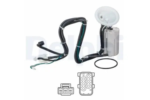Sistem alimentare cu combustibil, BMW, 616x319x220 mm, Delphi FG201512B1