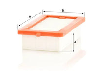 Filtru aer -Filter, Renault, Nissan, Mitsubishi Clio, Micra, Captur, Juke, Asx, 254x139x68 mm, Mann C24057