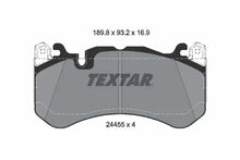 Set placute frana, frana disc Textar pentru Mercedes-Benz - 2445505