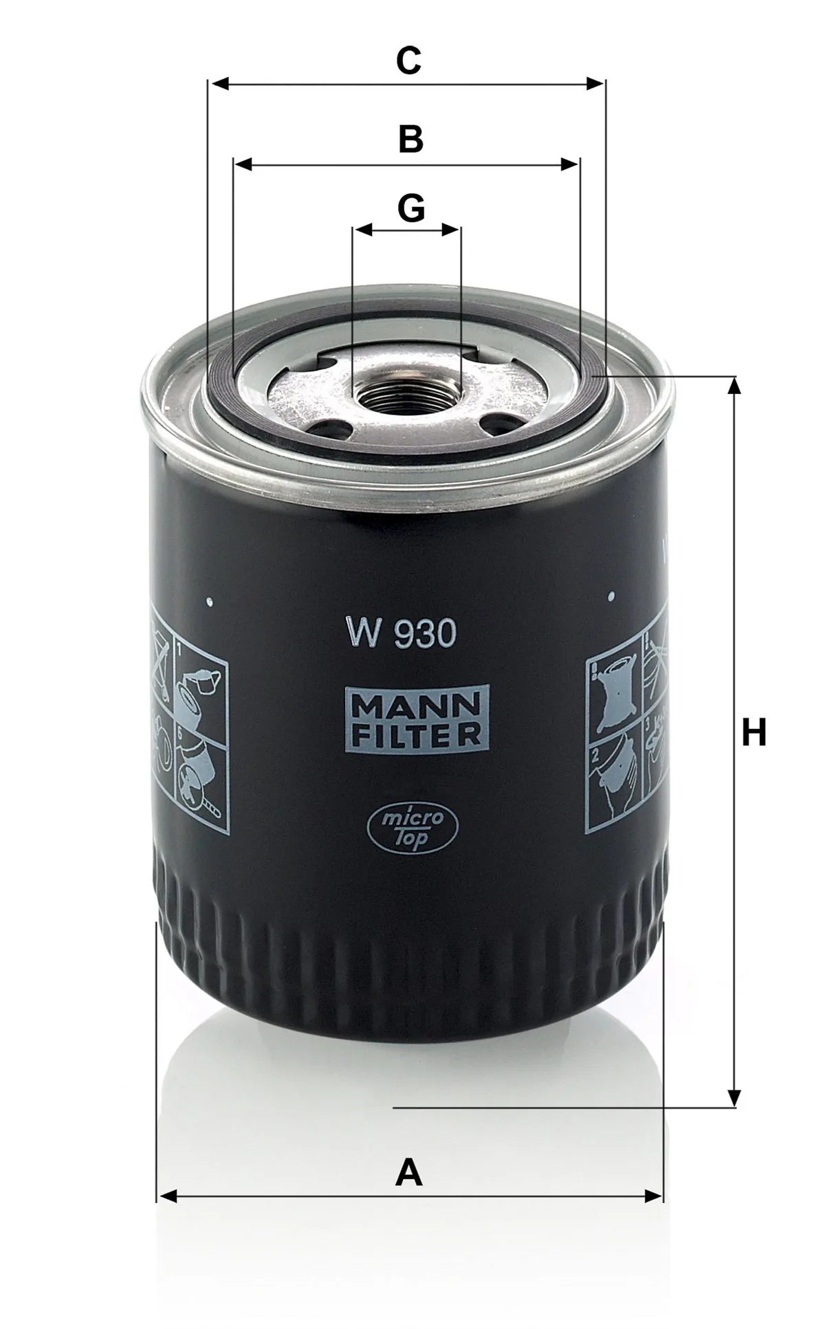 Filtru MAN - W930