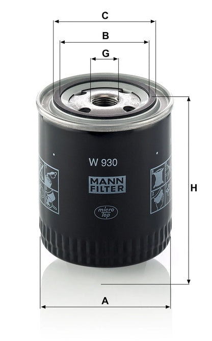 Filtru MAN - W930