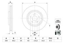 Disc frana Bosch - 0986479H04