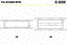 Cuzineti, arbore cotit Glyco pentru Jeep, Mercedes-Benz - 72-4726HSTD