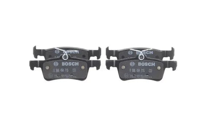 Set placute frana disc, Peugeot, 167x78x76 mm, Bosch 0986494715
