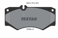 Set placute frana, frana disc Textar pentru Mercedes-Benz, Puch - 2078401