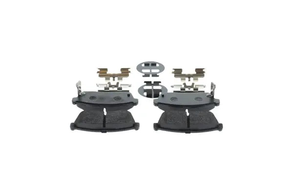 Set placute frana disc, Daihatsu, Nissan, Subaru, Suzuki Feroza Hard, Feroza Soft, Taft, 145x104x88 mm, Bosch 0986494618