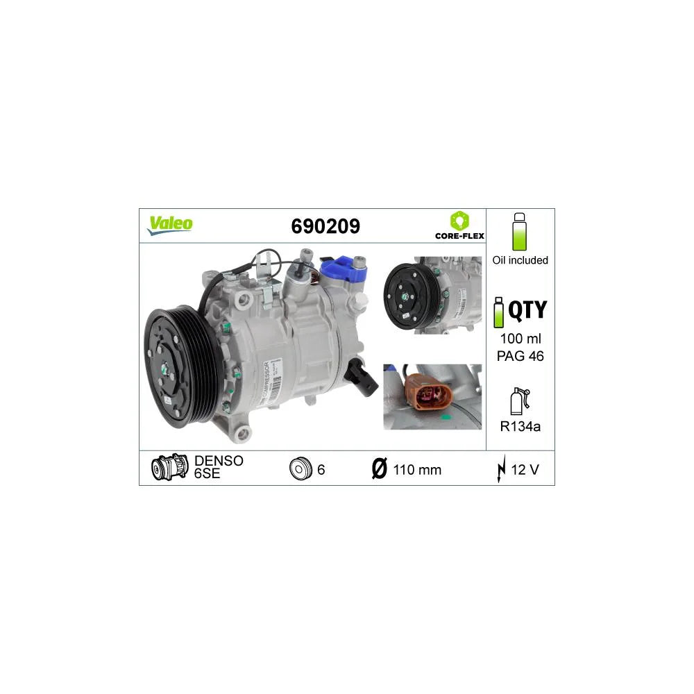 Compresor Auto Valeo - 690209
