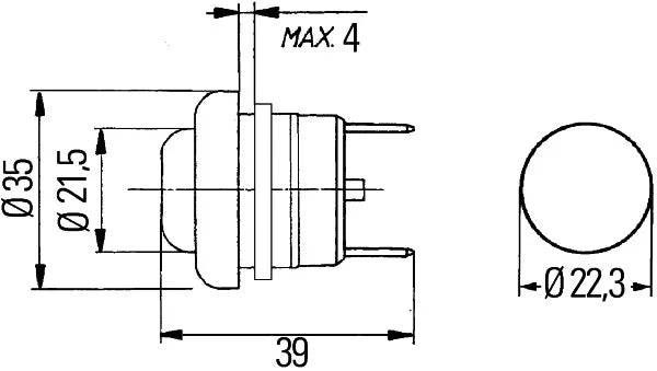 Kit Aprindere Hella pentru John Deere Series 5000/Series 5015/Series 5020/Series 6/Series 6020 - 6JF001571-041