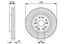 Disc frana, Lexus Gs, Is, Is Sportcross, Ls, Sc Cabriolet, Ø296 mm, Bosch 0986479485