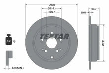 Disc frana Textar pentru Honda - 92227203