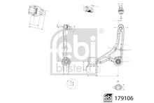 Brat, suspensie roata Febi Bilstein pentru Ford - FE179106