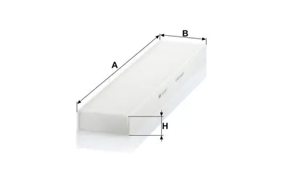 Filtru aer habitaclu -Filter, Ford, Jaguar, Mann CU5141
