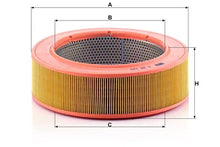 Filtru aer -Filter, Gaz, Mercedes-Benz, 321x309x96 mm, Mann C30122