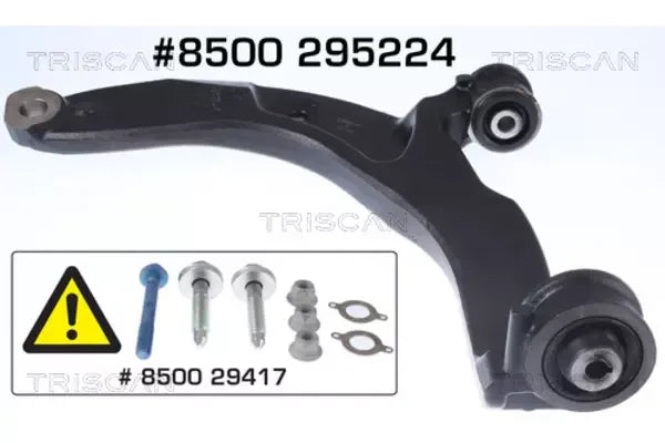 Brat suspensie roata, 574x321x107 mm, Triscan 8500295224
