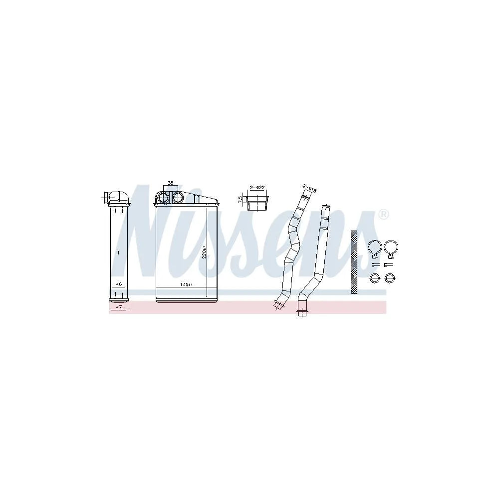 Radiator Apa Nissens - 707270