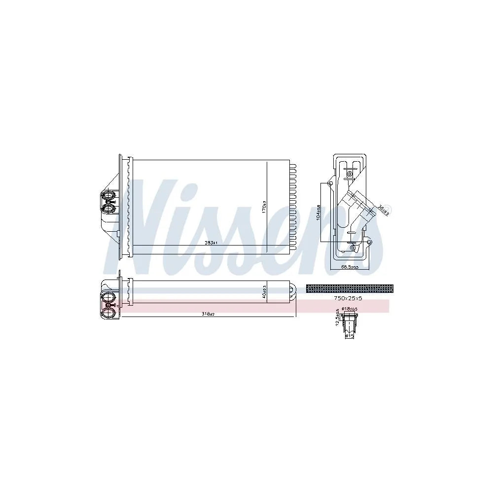 Radiator Apa Nissens - 707293