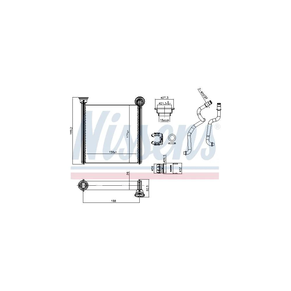 Radiator Apa Nissens - 707388