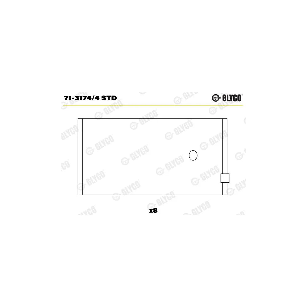 Cuzineti Glyco - 71-3174/4 STD
