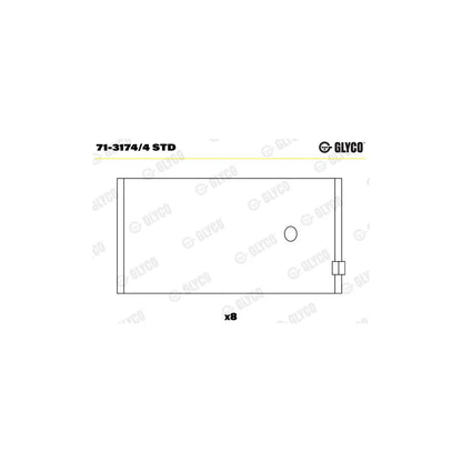 Cuzineti Glyco - 71-3174/4 STD