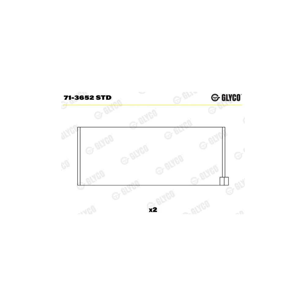 Cuzineti Glyco 50 mm 300 mm - 71-3652 STD