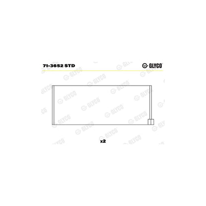 Cuzineti Glyco 50 mm 300 mm - 71-3652 STD