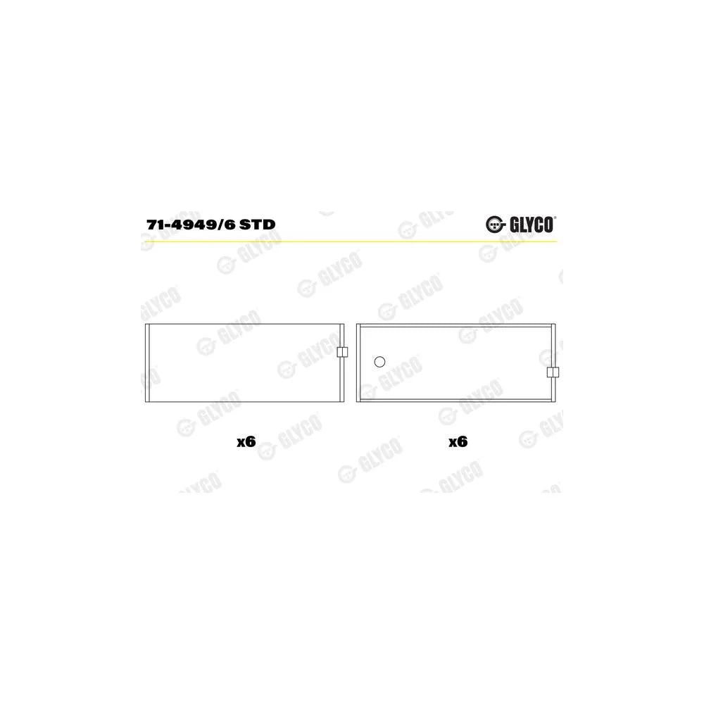 Cuzineti Glyco - 71-4949/6 STD