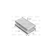 Alte Filtre Auto Valeo pentru Hyundai H 1 Cargo/H 1 Travel - 715669
