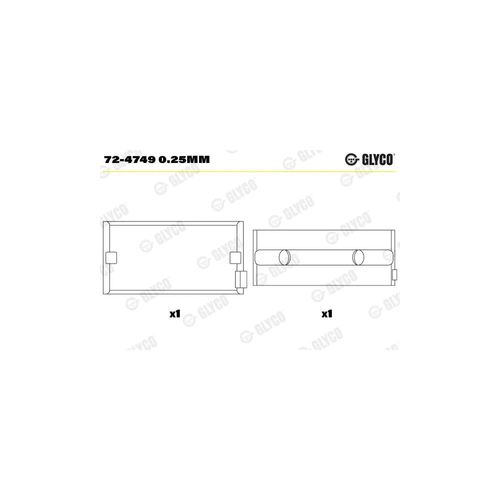Cuzineti Glyco - 72-4749 0.25MM
