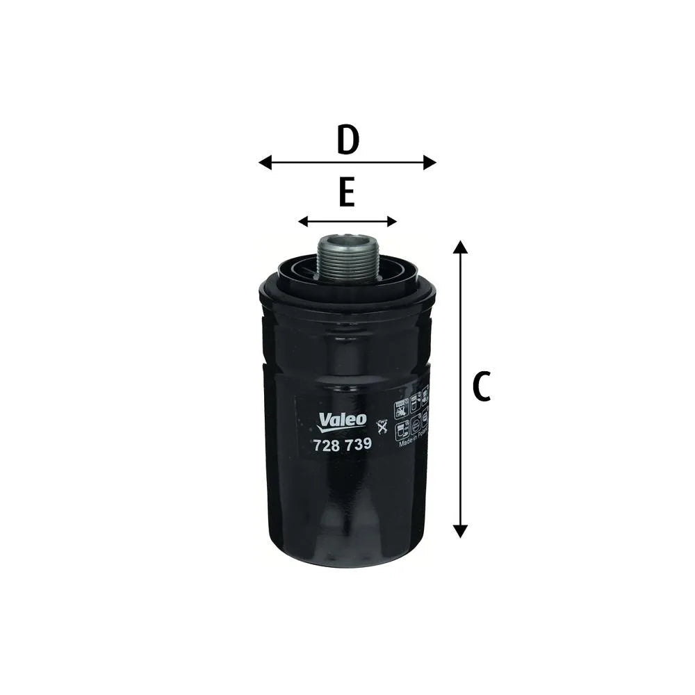 Filtru Ulei Valeo - 728739