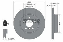 Disc frana Textar pentru BMW - 92141505