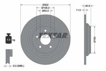 Disc frana Textar pentru Ford - 92292403
