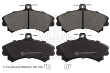 Set placute frana disc, Mitsubishi, Proton, Smart, Volvo, 172x88x82 mm, Blue Print ADC44251
