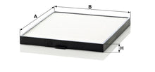 Alte Filtre Auto Mann-Filter - CU2640