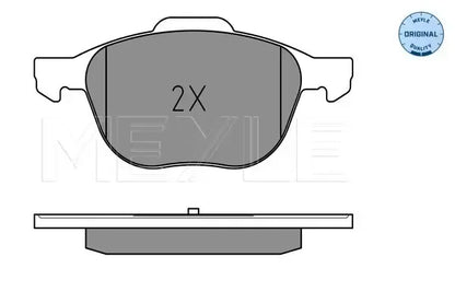 Set placute frana disc, Ford, Mazda, Volvo C Max, Ecosport, Focus, 183x112x82 mm, Meyle 0252372318