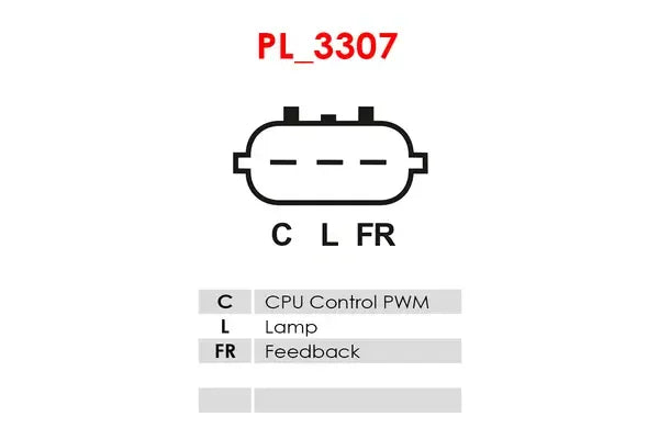 Regulator alternator, 138x82x76 mm, AS-PL ARE3098