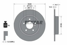 Disc frana Textar pentru Infiniti, Mercedes-Benz - 92254903