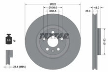 Disc frana Textar pentru Lynk & Co, Volvo - 92287405