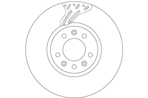 Disc frana, Citroen, Toyota, Peugeot, Opel Jumpy Iii Caroserie, Spacetourer Bus, Proace Bus, Proace Caroserie, Proace Verso Bus, Ø304 mm, TRW DF6977S