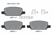 Set placute frana, frana disc Textar pentru Tesla - 2627701