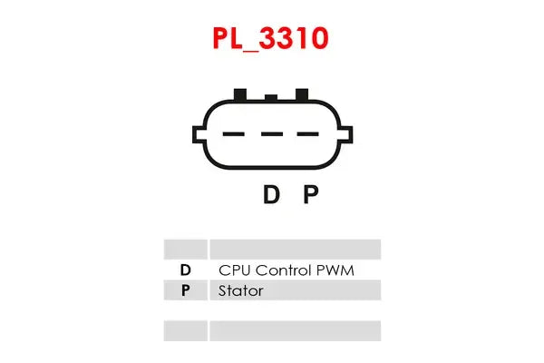 Generator alternator, Mazda, AS-PL A5058P