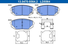 Placute frana Hyundai Tucson 1,6 t-gdi/CRDI 20- ceramic TRW pentru Hyundai - 13.0470-5564.2