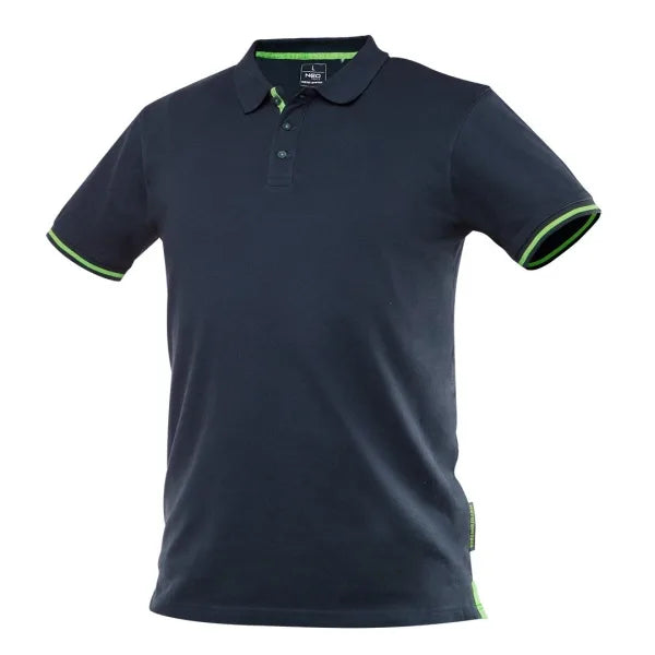 Tricou Polo Motosynteza, 100% Bumbac Pique, Marime Xxl NEO - 81-658-XXL