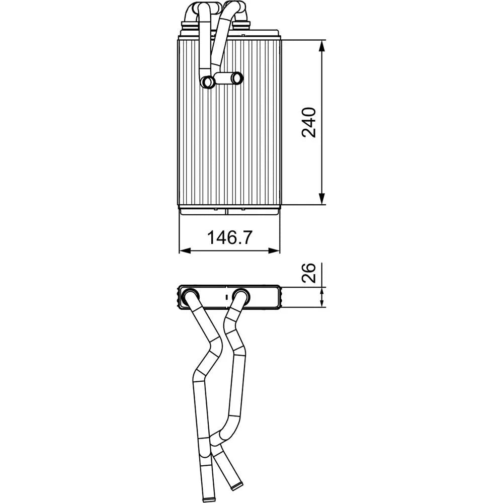 Radiator Apa Valeo - 811525