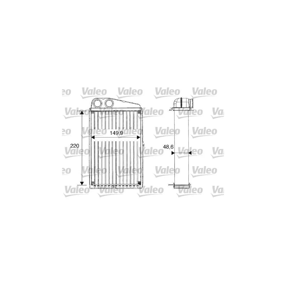Radiator Apa Valeo pentru Renault Grand Scenic/Megane - 812247