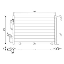 Aer Conditionat Auto Valeo pentru Opel Astra/Zafira Zafira/Zafira B - 812704