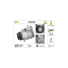 Compresor Auto Valeo pentru Mercedes-Benz C Class/C Class Cupe/C Class T Model - 813157